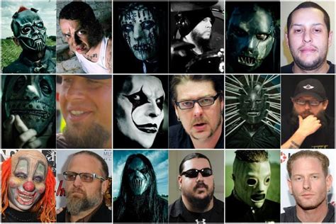 all slipknot band members without masks